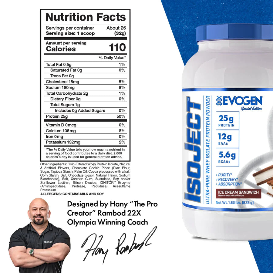 Isoject Whey Protein Isolate